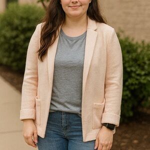 LC Lauren Conrad Women's Blush Blazer